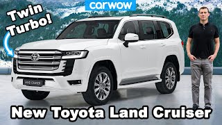 New Toyota Land Cruiser  see why its even tougher than ever before [upl. by Eceinert]