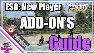 ESO Addons Guide How to Install Addons  Minion Guide [upl. by Dedrick]