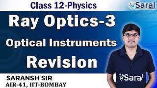 Ray Optics Optical Instruments Revision Physics Class 12 JEE NEET [upl. by Christianna]