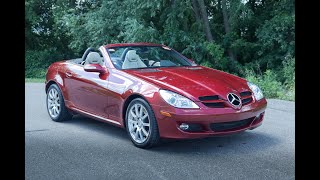 2005 Mercedes SLK350 Test Drive [upl. by Aryt]