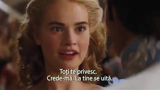 Cinderella Cenușăreasa 2015  Trailer subtitrat în limba română [upl. by Annoval]