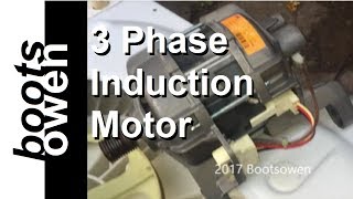 Washing Machine Motor Wiring Explained 3 Phase Induction [upl. by Urbannal229]