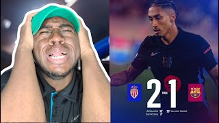 LDC Monaco 21 Barça LA FIN DES VENDEURS DE REVES [upl. by Ettevram]