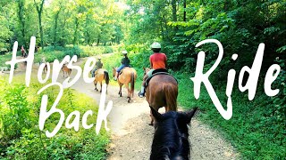 Horseback Riding at Dogwood Canyon Nature Park  Missouri  At 6 hour from Dallas [upl. by Rexanna744]