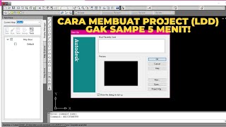 1 CARA MEMBUAT PROJECT MENGGUNAKAN LDD LAND DESKTOP 2009 [upl. by Caryn537]