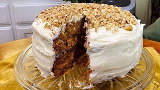 “To Die For” Carrot Cake Recipe Quick amp Easy [upl. by Jacobah208]