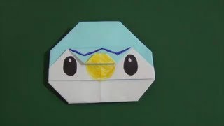 PokemonquotPocchamaquotポケモン「ポッチャマ」折り紙 [upl. by Lorenzo]