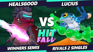 Hitfall 3 TOP 8  HealsGood Clairen Vs Lucius Ranno Rivals 2 [upl. by Noit]