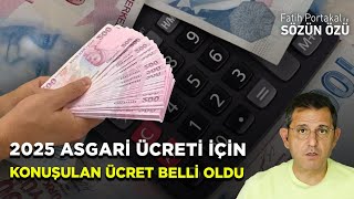 2025 ASGARİ ÜCRETİ İÇİN KONUŞULAN ÜCRET BELLİ OLDU [upl. by Aynod]