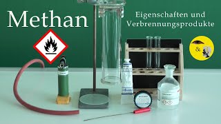 Methan  Eigenschaften und Verbrennungsprodukte [upl. by Ajna]