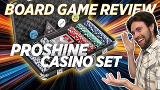 Blackjack Poker Set  Review [upl. by Ominoreg]