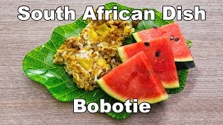 Tasty amp Healthy South African Dish  Bobotie MealPrep Friendly [upl. by Siednarb525]