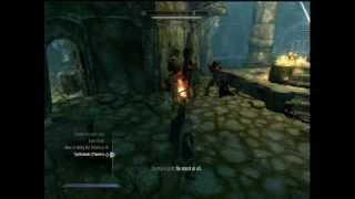 Skyrim  Get Malkoran as a follower amp infinite instant money [upl. by Abihsat]