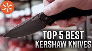 The Top 5 Best Kershaw Knives Available at KnifeCentercom [upl. by Sivrep289]