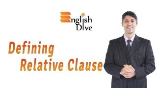 Defining Relative Clause [upl. by Naugal39]