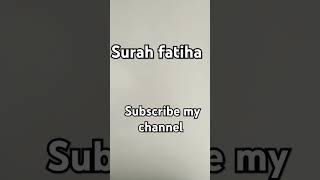 surah Fatiha shorts viralvideo quotes qurantalawat quranrecitation duet quran [upl. by Aiykan9]