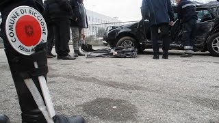 Gravissimo incidente a Coriano morto Graziano Crisafulli 28enne di San Marino [upl. by Yddor232]