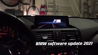 BMW software update  iDrive  F32 [upl. by Jeralee559]