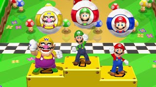 Mario Party 9  All Minigames [upl. by Milly]