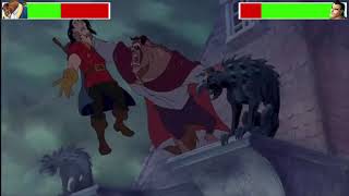 Beauty and the Beast 1991 Final Battle with healthbars Edited By GabrielD2002 [upl. by Lesna]