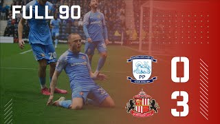 Full 90  Preston North End 0  3 Sunderland AFC [upl. by Alaric200]