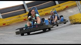 Fun Spot USA The Vortex Go Karts POV and Off Ride Shots Kissimmee Florida [upl. by Viviyan971]