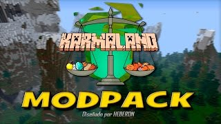 Modpack KARMALAND  Cliente y Server  Minecraft 172  HEBERON [upl. by Elenahc]