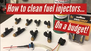 How to clean fuel injectors on a budget [upl. by Cameron]