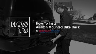 How To Install A Hitch Mounted Bike Rack [upl. by Colas971]