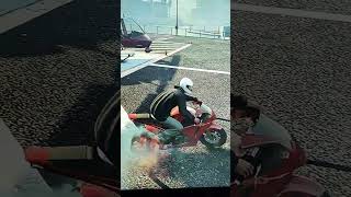 gta 5 burnout bike in helipad gta5 shorts smooky wheel gameplay [upl. by Asiul956]