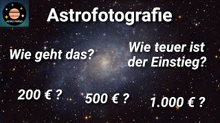 Das Hobby Astrofotografie kurz zusammengefasst 🔭📷 [upl. by Mab]