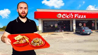 Eating At Cicis Pizza BUFFET For 24 HOURS [upl. by Avid622]