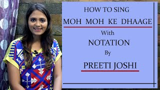 Learn Moh Moh Ke Dhaage on flute [upl. by Quirk189]