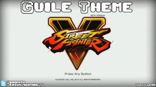 STREET FIGHTER V  Guile Theme long version [upl. by Nnael]