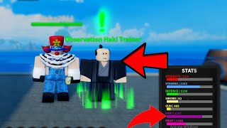 AOPG How To Get New Armament Observation And Conquerors Haki In A One Piece Game Roblox [upl. by Ajaj]