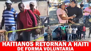 😳😳 NO QUIEREN SER DEPORTADOS  Haitianos Retornan Voluntariamente A Su Pais Haití [upl. by Notyalk]