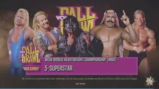 WCW Pack 5Way Elimination Match WCWnWo World Heavywheight Championship [upl. by Daly]