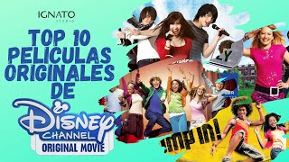 TOP 10 PELÍCULAS ORIGINALES DE DISNEY CHANNEL [upl. by Nawrocki]