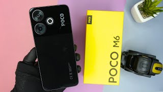 Poco M6 Unboxing  HandsOn Antutu Design Unbox Camera Test [upl. by Wendi]