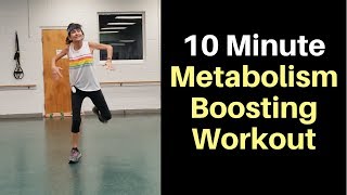 10 Minute Workout To Rev Up Your Metabolism [upl. by Ahsyla]