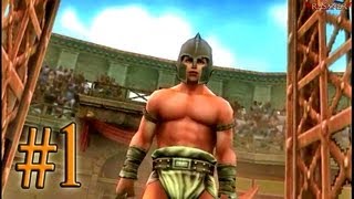 Gladiator Begins PSP walkthrough part 1 [upl. by Ecyaj]