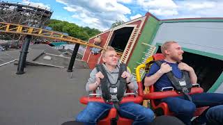 Bakken Tornado POV Insane Coaster June 2024 [upl. by Pentha]