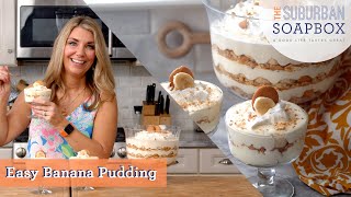 Easy Banana Pudding Recipe [upl. by Asilad]