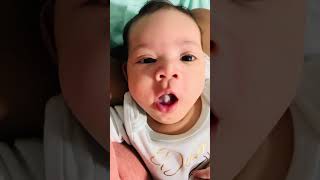 Sleepy baby fights sleep to keep mom from leaving Super cute and adorable Must watch🥰🥰🥰🥰🥰🥰 [upl. by Curcio605]