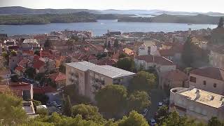 Šibenik  Croatia  Live panorama view [upl. by Aihsem]