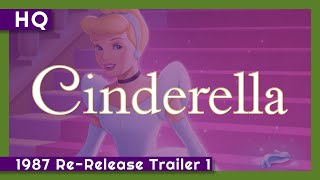 Cinderella 1950 1987 ReRelease Trailer 1 [upl. by Spanjian]