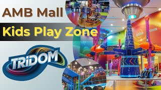 AMB Mall Play Zone  Kids Play Zone  Tridom Play Zone Sarath city capital mall  Hyderabad Telugu [upl. by Garbers]