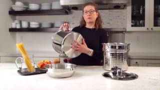 12 Qt PastaSteamer Set 4 Piece Set Demo Video 77412 [upl. by Aloz]