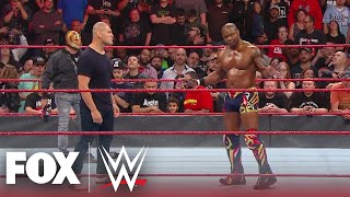 Cain Velasquez amp Rey Mysterio get the best of Shelton Benjamin amp Paul Heyman  MONDAY NIGHT RAW [upl. by Hofmann]