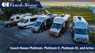 Coach House Platinum Platinum II Platinum III and Arriva  Stunning HighTech Luxury Motorhomes [upl. by Ennaxxor]